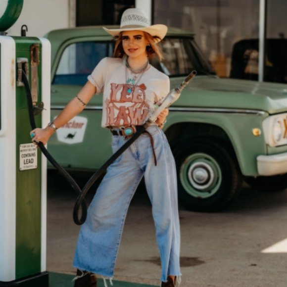 Yee Haw Rope Western Graphic T-Shirt - Picture 3 of 4